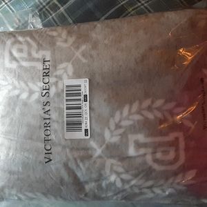 Brand new Pink Victoria secret Gray blanket